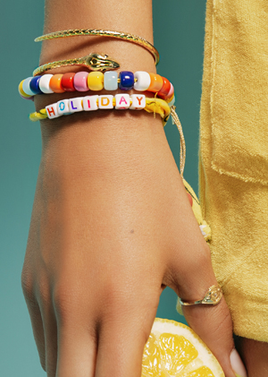 Bracelets avec perles colorées MYA BAY collection kiss