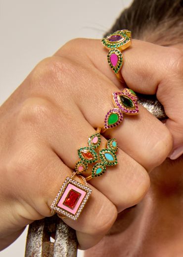 BAGUE - FUCHSIA LOVELY MADEMOISELLE