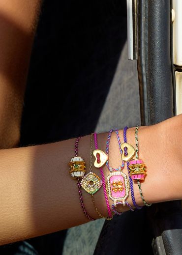 BRACELET - FUCHSIA CORAZON