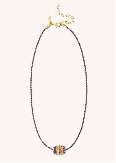 COLLIER - PURPLE TALISMAN