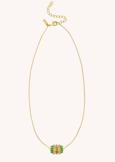 COLLIER - GREEN TALISMAN