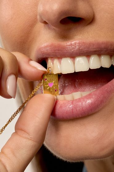 COLLIER - ACE OF HEART