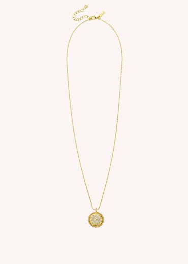 COLLIER - GOLD FLOWER