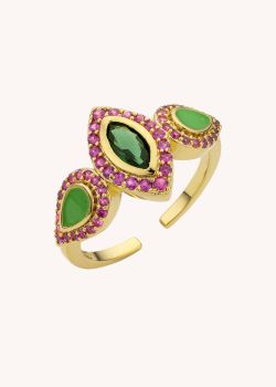 BAGUE - GREEN LOVELY MADEMOISELLE